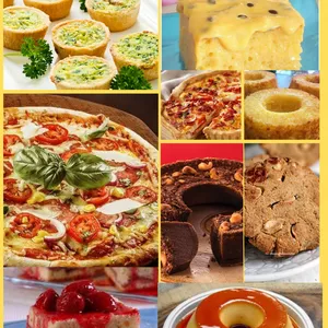 Imagem do curso 70 Receitas Sem Glúten  & Sem Lactose  Receita doce & salgada