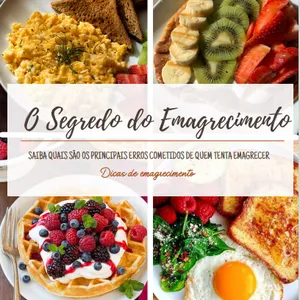 Imagem de capa para o Ebook O Segredo do Emagrecimento