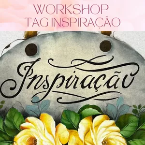 Imagem de capa para o Curso online WORKSHOP - TAG INSPIRAÇÃO