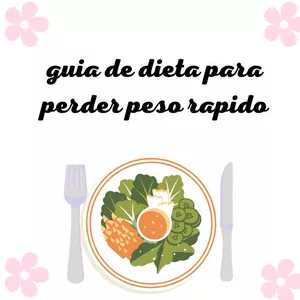 Imagem de capa para o Ebook guia de dieta para perder peso rapido
