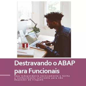 Imagem de capa para o Curso online Destravando o ABAP para Funcionais