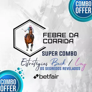 Imagem de capa para o Ebook Combo Estratégias Back & Lay O Segredo Revelado
