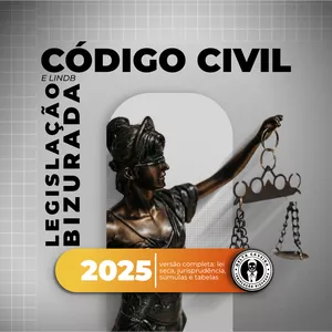 Imagem de capa para o Ebook CÓDIGO CIVIL 2025