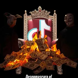 Imagen de portada para Ebook El Trono Oscuro de TikTok.