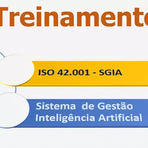 Imagem de capa para o Curso online ISO 42001 - Sistema  de Gestão Inteligência Artificial