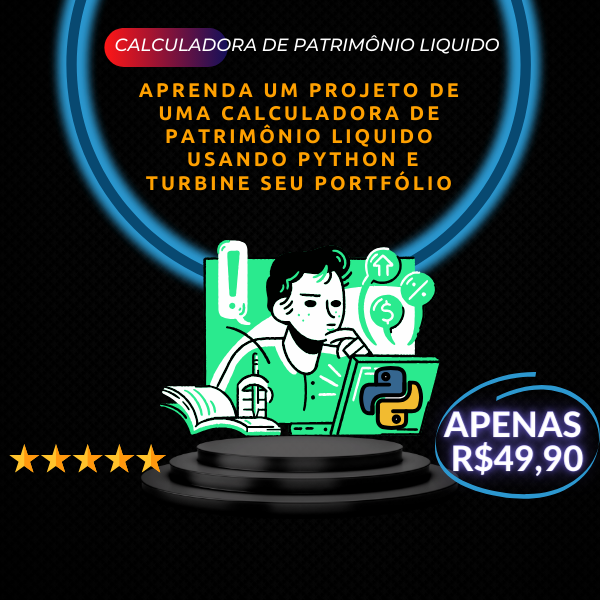 Imagem do curso Calculadora de Patrimônio Liquido