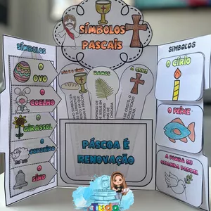 Imagem de capa para o Ebook LAPBOOK SÍMBOLOS PASCAIS