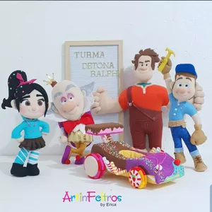 Imagem de capa para o Curso online Curso Detona Ralph em Feltro