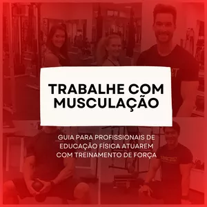 Imagem de capa para o Ebook Trabalhe com Musculação