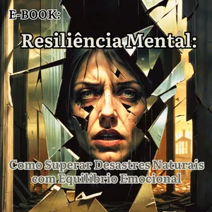 Imagem de capa para o Ebook Resiliência Mental: Como Superar Desastres Naturais com Equilíbrio Emocional