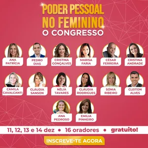 Imagem de capa para o Evento online Congresso Online Poder Pessoal no Feminino