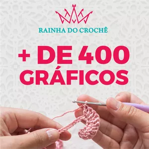 Imagem do curso + de 1.500 Gráficos para Crochê Moderno
