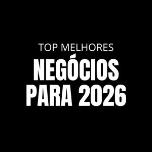 Imagem de capa para o Ebook TOP MELHORES NEGÓCIOS PARA 2026
