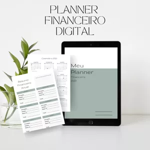 Imagem de capa para o Ebook Meu Planner Financeiro Digital