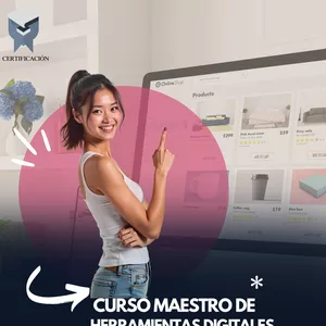 Imagen de portada para Curso online Curso Maestro de Herramientas Digitales para Marketing Digital