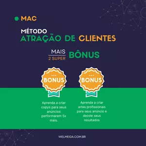 Imagem do curso MÉTODO ATRAÇÃO DE CLIENTES