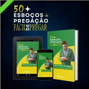 Imagem de capa para o Ebook Esboços de Pregação Fácil