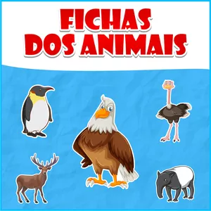 Imagem de capa para o Ebook Fichas dos Animais