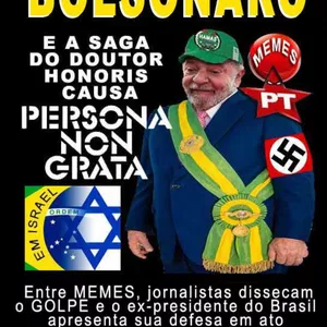 Imagem de capa para o Ebook BOLSONARO E A SAGA DO DOUTOR HONORIS CAUSA PERSONA NON GRATA EM ISRAEL
