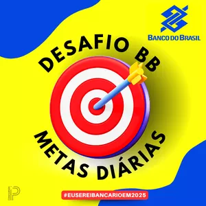 Imagem de capa para o Curso online 🎯 Desafio BB: Metas Diárias