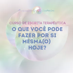 Curso Curso de Escrita Terapêutica 