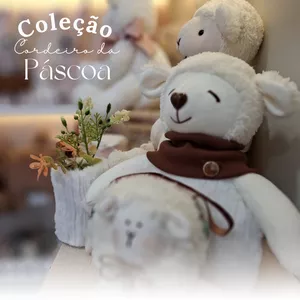 Imagem de capa para o Curso online Coleção de Páscoa Caelu Pelúcias