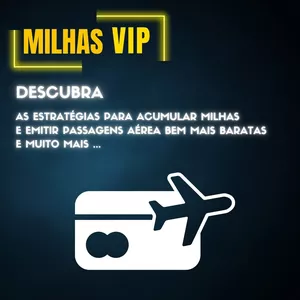 Imagem de capa para o Curso online Milhas VIP