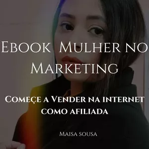 Imagem principal do produto Ebook Mulher no Marketing