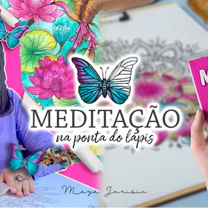 Imagem de capa para o Curso online LIVRO GUIA DAS MANDALAS + FILTROS DOS SONHOS PARA COLORIR + 2 MEDITAÇÕES GUIADAS