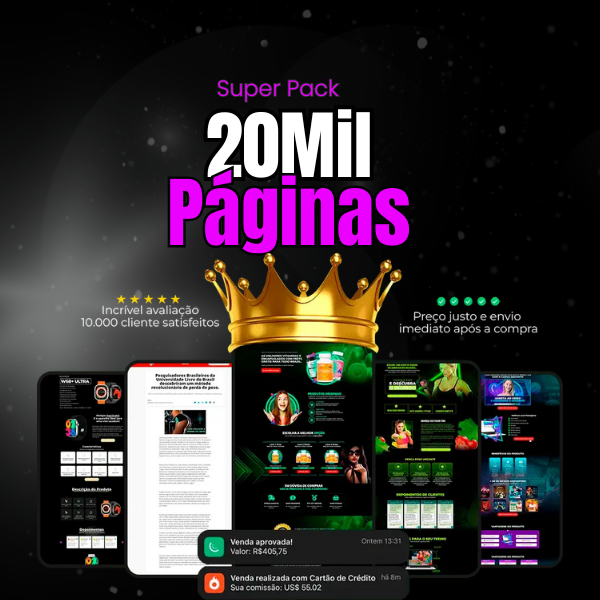 Imagem do curso Super Pack 20 Mil Páginas 