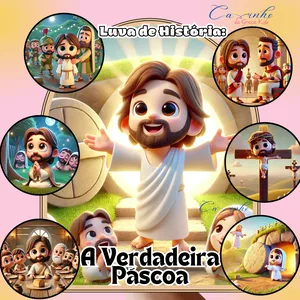 Imagem de capa para o Ebook Luva de História - A Verdadeira Páscoa