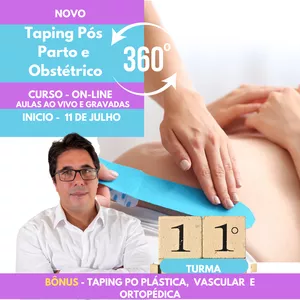 Imagem de capa para o Curso online Taping no Pós Parto 360 - TURMA 11