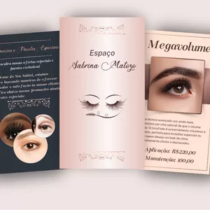 Imagem de capa para o Ebook Portfólio Lash Designer