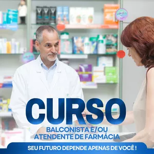 Imagem do curso Atendente de Farmácia e Balconista