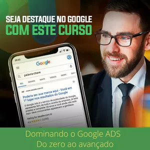 Imagem do curso Dominando o Google ADS - Do zero ao avançado