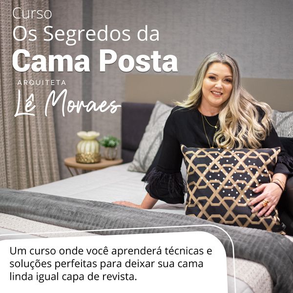 Imagem do curso Curso - Os Segredos da Cama Posta