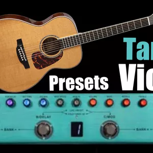 Imagem de capa para o Ebook 10 Presets Definitivos Para Violão TANK G