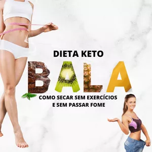 Imagem principal do produto Dieta KetoBala- Para perder peso sem exercícios e sem parar de comer
