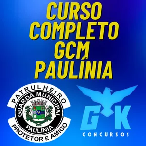 Imagem de capa para o Curso online Curso Completo GCM Paulínia