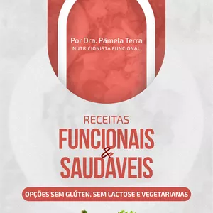 Imagem de capa para o Ebook Receitas Saudáveis e Funcionais