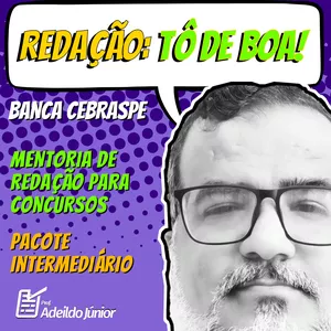 Imagem de capa para o Ebook MENTORIA DE REDAÇÃO "TÔ DE BOA"