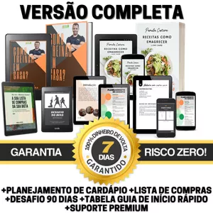 Imagem de capa para o Ebook Receitas Como Emagrecer