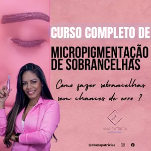 Imagem de capa para o Curso online Micropigmentação de Sobrancelhas | Método Anaps