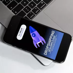 Imagem de capa para o Ebook Dropshipping Descomplicado: Guia do Iniciante ao Expert