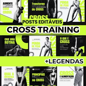 Imagem de Pack Canva Cross Training criado por Margarete Tolentino na hotmart