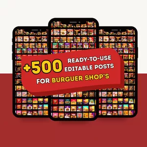 Cover image for Ebook 532 Posts for Burger Shops