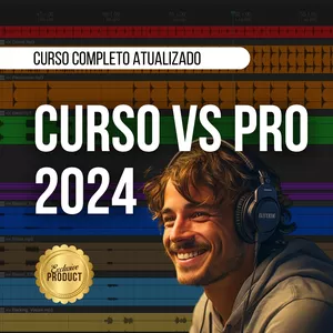 Imagem de capa para o Curso online Curso VS Pro - Tudo Sobre Edição de VS e Playback Profissional
