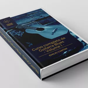 Imagem de Curso completo de Guitarra Blues - Vol. 1 - Com Backing Tracks em .mp3 criado por Emilio Cantini na hotmart