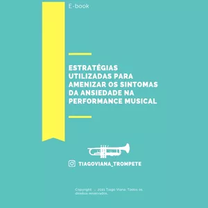 Imagem de capa para o Ebook Ansiedade na Performance Musical 