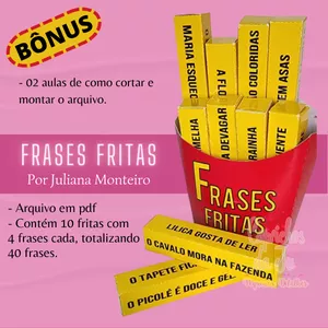 Imagem de capa para o Curso online Frases Fritas - recurso pedagógico